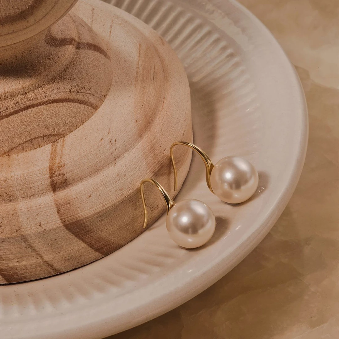 JOYDINNY/乔帝尼 铜合金耳饰 高级范气质高跟鞋耳环