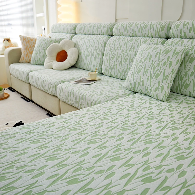 之瑶沙发套罩弹力全包万能套防猫抓防滑沙发垫四季通用靠背巾盖布