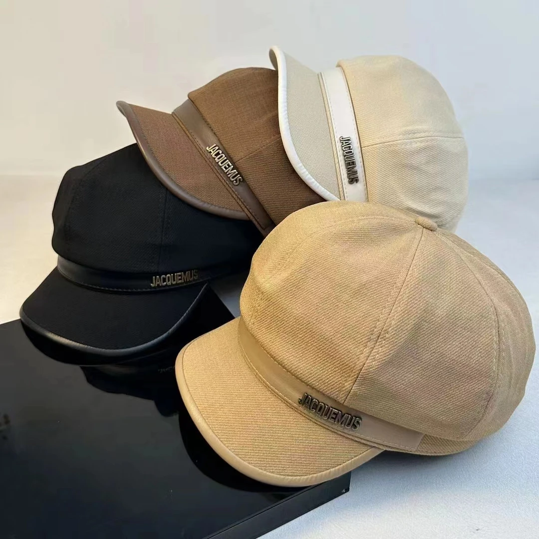 2024新款八角蓓蕾显脸小圆脸大脸时尚遮脸韩版复古网红女051-250