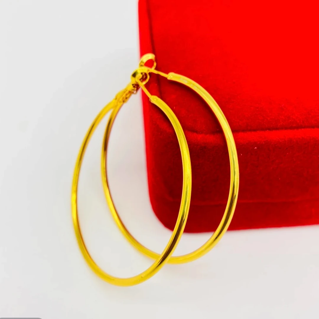 铜合金耳饰 时尚大耳圈 大气质气质款