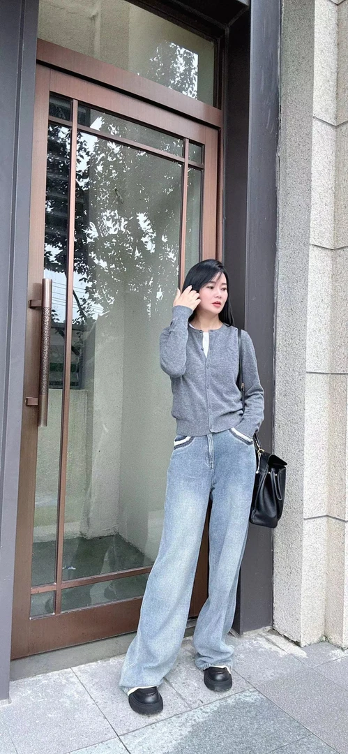 打底毛衫超级显瘦百搭