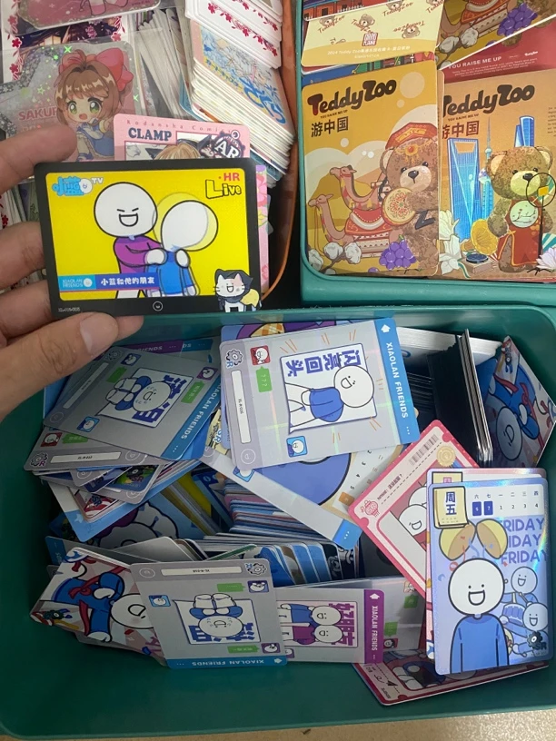 卡游小蓝和它的朋友薄卡 一单120张！