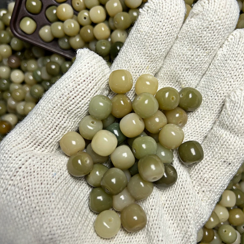 【直播专享】烟青桶珠菩提散珠11mm