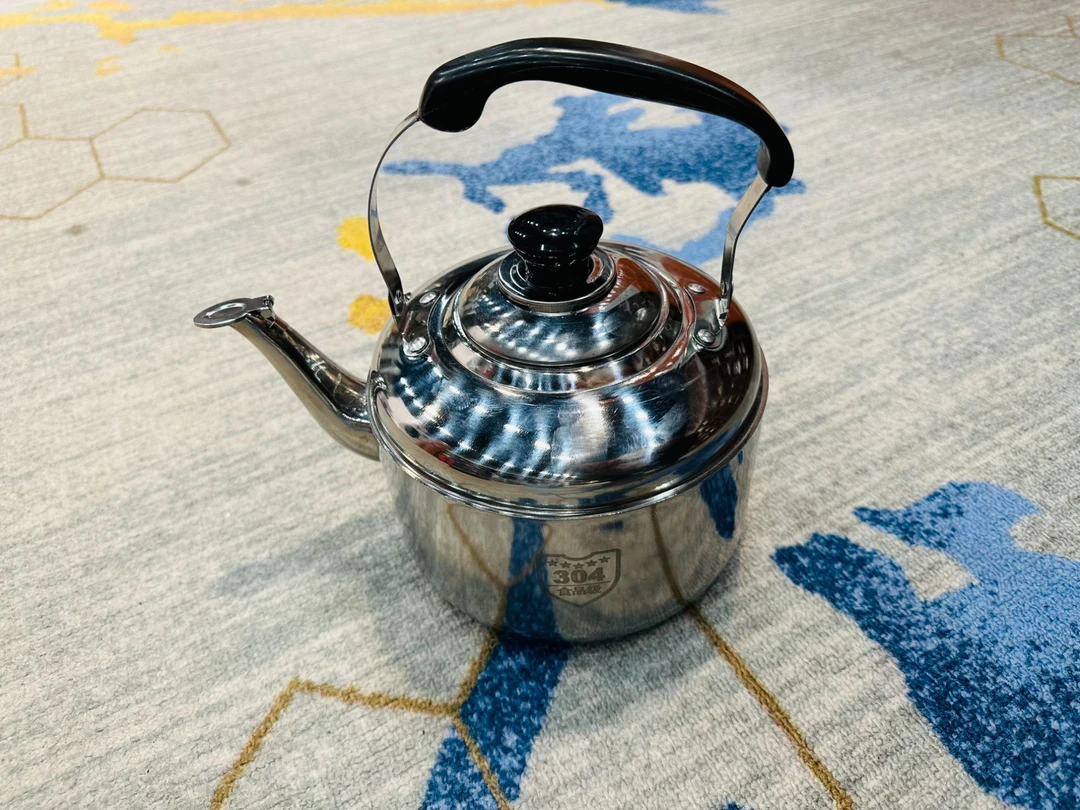 【3L福力3】不锈钢中宝壶烧水壶家用煤气炉电磁炉通用鸣音鸣笛开水