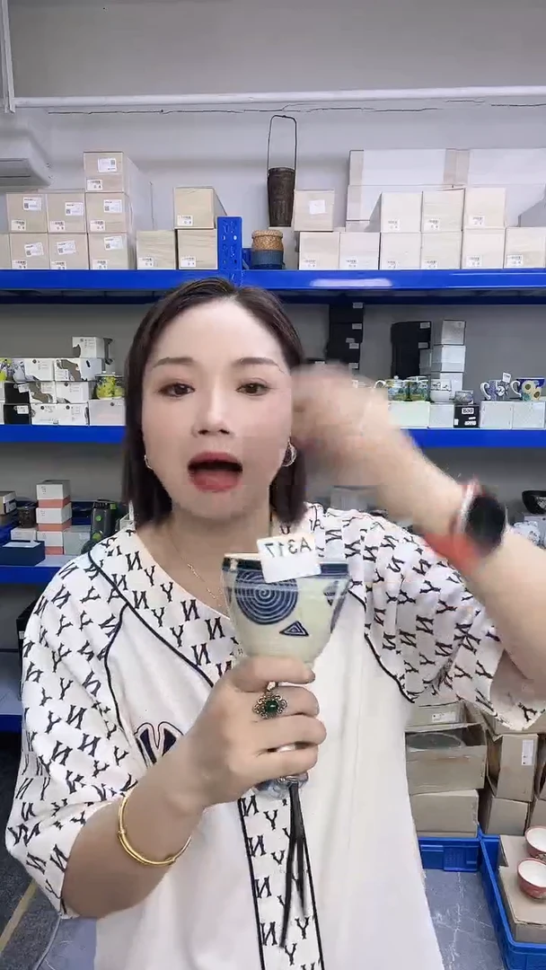【闪购商品】瓷片高端灶师窑瓷器A317杯