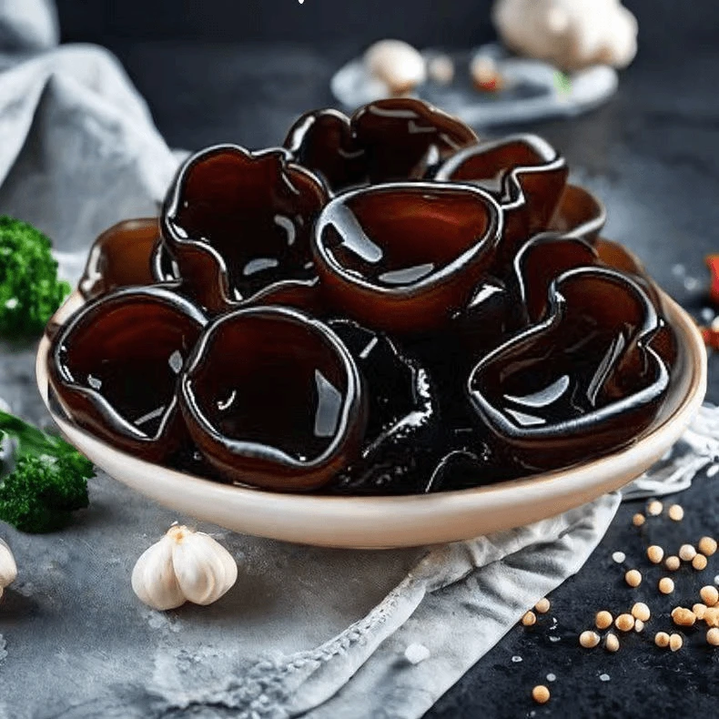 珍珠耳小兴安岭伊春头茬春耳林地木耳小木耳迷你耳