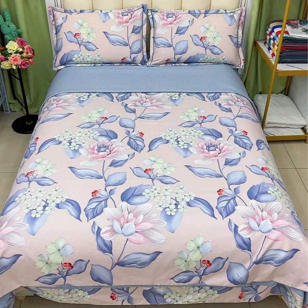 【MS】佰花锦欧式印花四件套--灼灼花仙