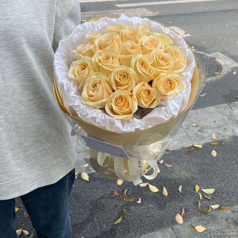 【浪漫故事】鲜花速递小香风花束送女友老婆生日礼物表白同城配送