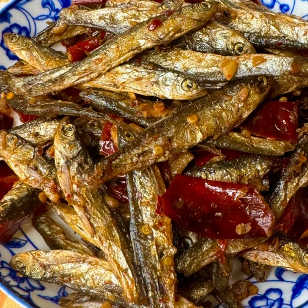 【拍一包发两包】小鱼香辣小餐鱼即食农家自制鄱阳小米豆