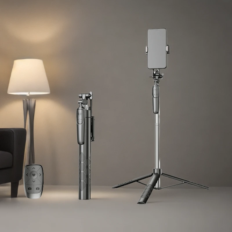 A71S拍照神器蓝牙便携手持自拍杆稳定通用1.8米多功能一体式防抖