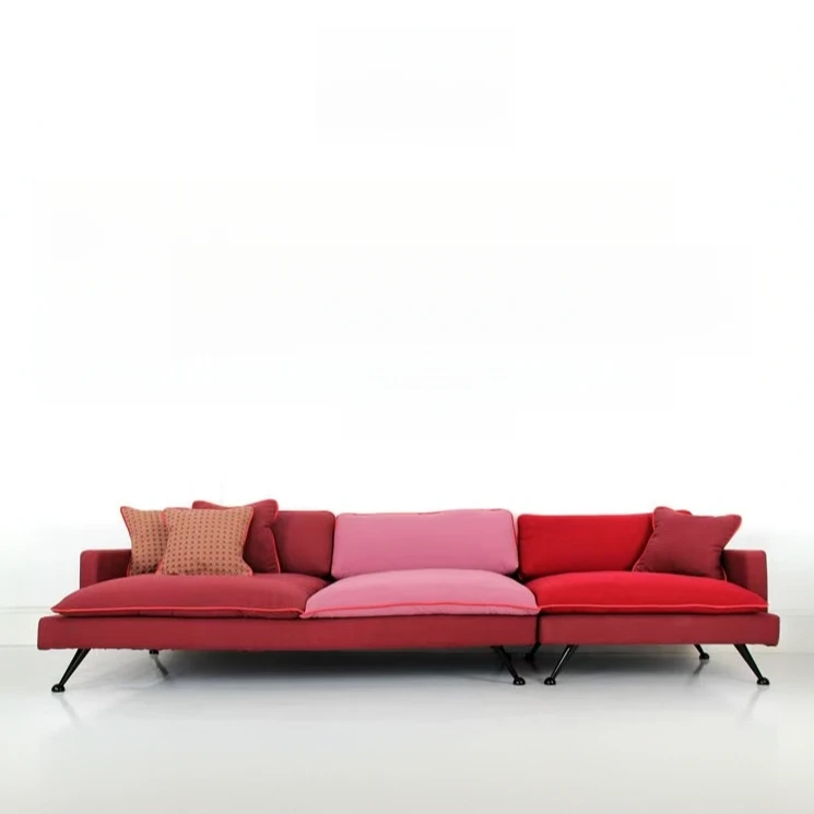 【本尼家】BP01现代轻奢波普风艺术客厅2.1米布艺沙发时尚个性风格