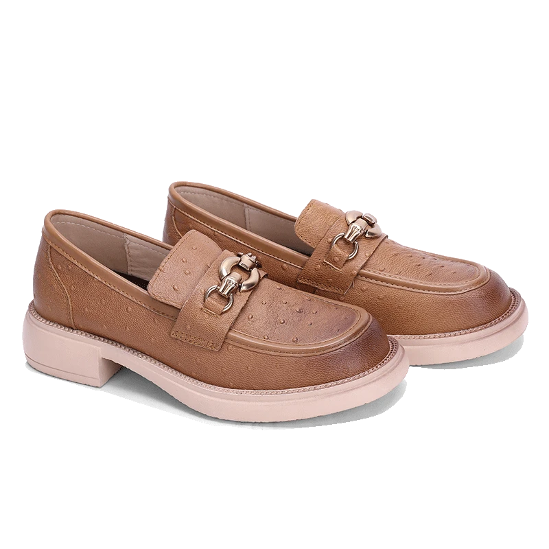 【真皮】  正常尺码  时尚单鞋 027SF HA黄色