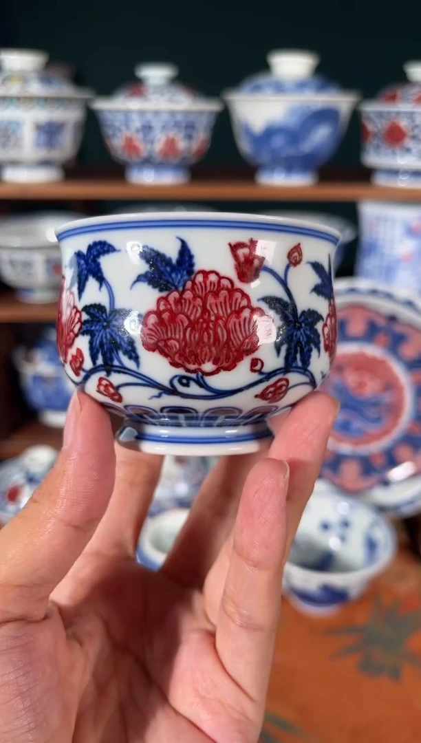 【闪购商品】杯永明尚玩栀子花炉式杯
