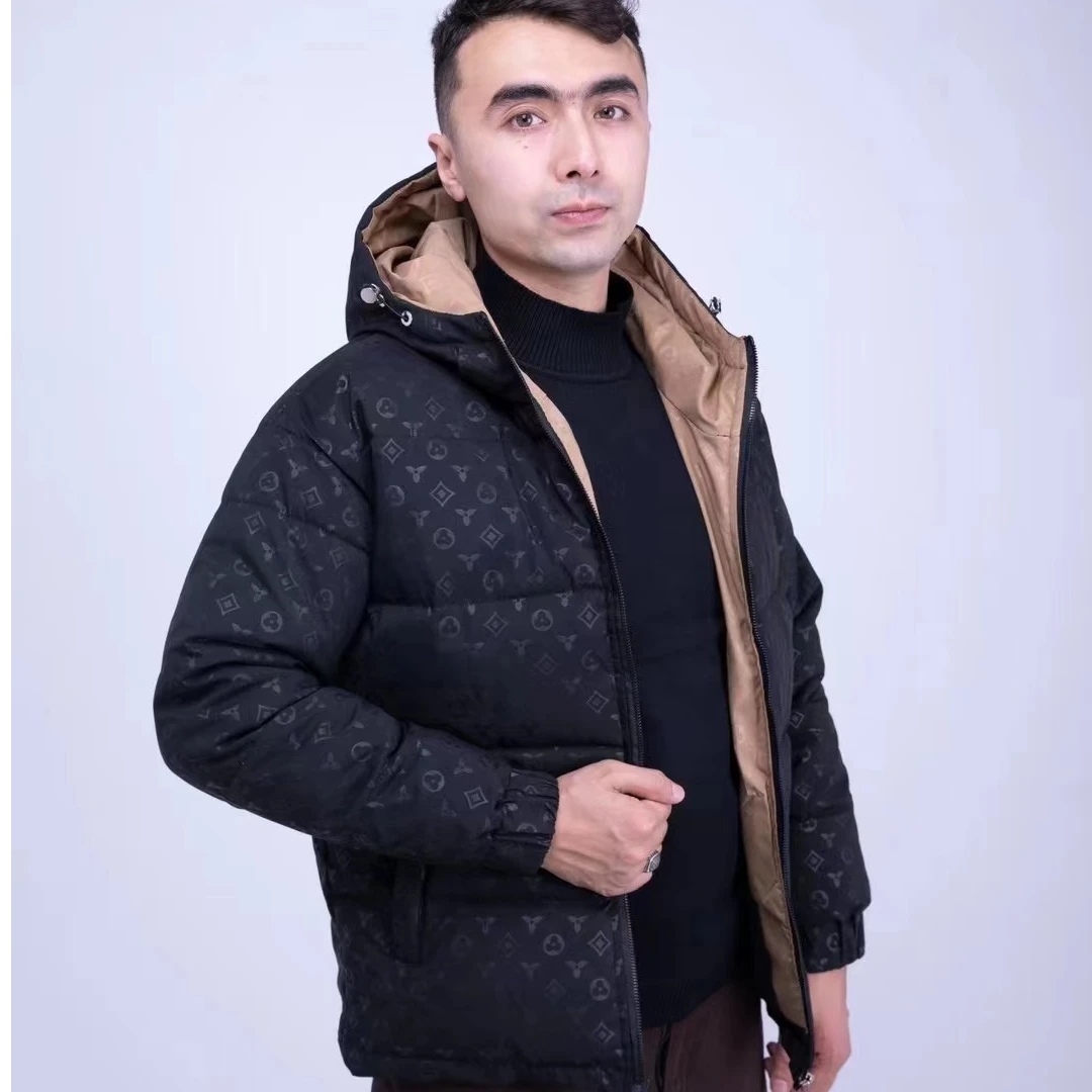 今年爆款黑色棉衣休闲男士时尚棉衣短款冬季保暖商务百搭