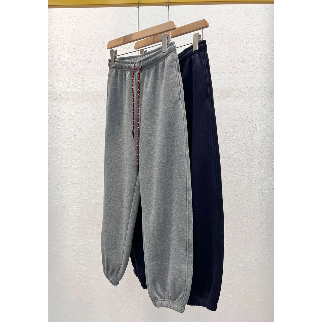 抽绳显瘦休闲加绒束脚裤 GM3269