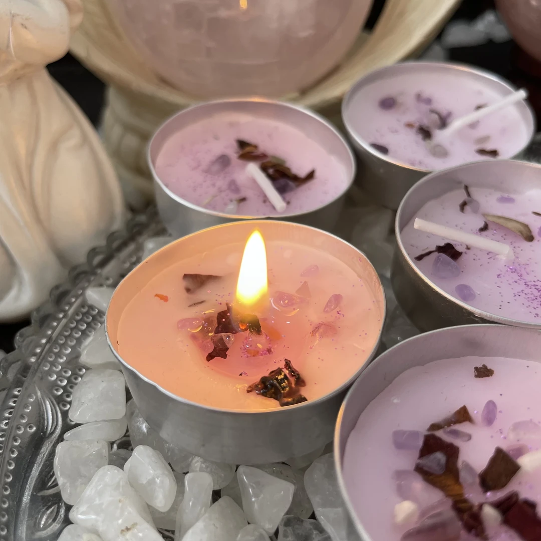 粉粉心心蜡烛(一单两个)