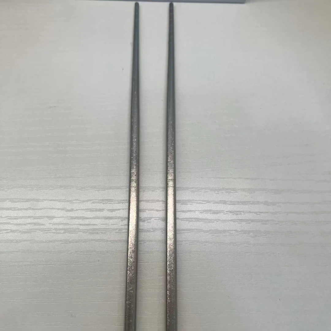 【筷子】纯钛空心家用筷高档加长螺纹防滑家用户外酒店筷子
