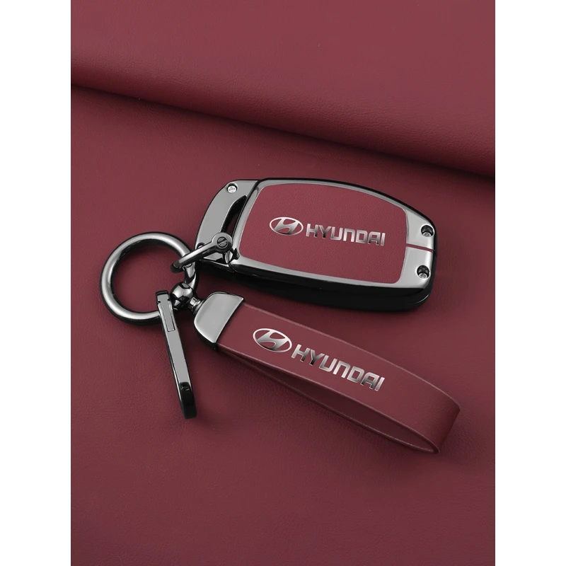 适用于现代菲斯塔汽车钥匙套索纳塔胜达途胜瑞纳ix35悦动朗动个性