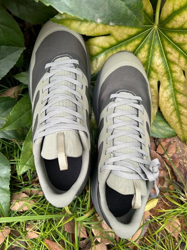 （LD3低帮越野跑鞋防水雾绿灰）男士户外运动防水防滑耐磨越野跑鞋.