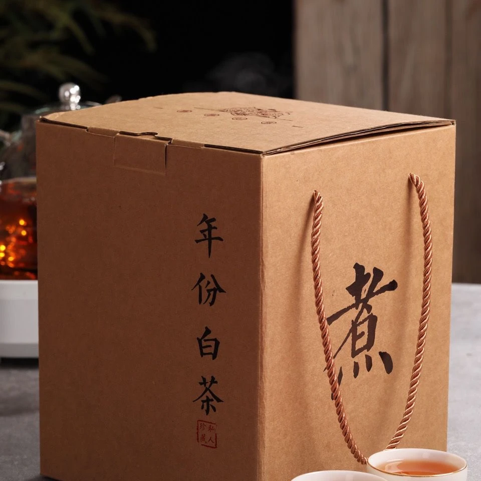 【2019年老白茶】散茶礼盒装茶叶正宗品质枣香明显礼盒装