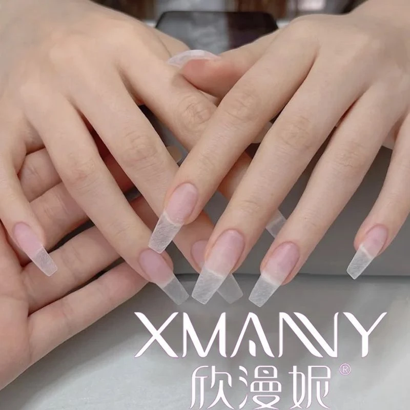 甲片超薄美甲贴片免刻磨无痕服帖延长片免打磨美甲店专用全贴半贴