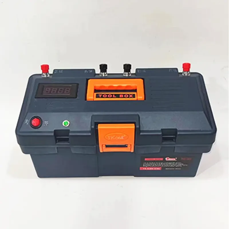 12伏电瓶手提电源转换器激光直流高压户外多功能接线工具箱变压器