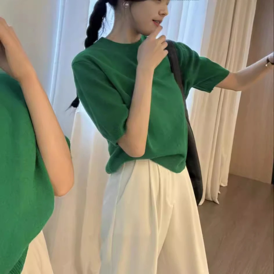 泡菜小姐姐毛衣 捡漏款秋款针织上衣
