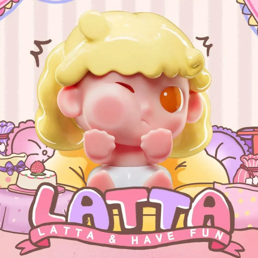 【小白拆盒】WOWTOY LATTA玩的开心Mini盲袋盲盒潮玩摆件玩偶手办礼