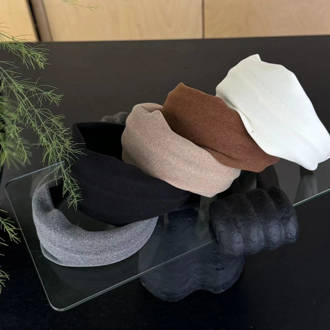 时髦达人初秋新款发箍日韩宽边网红洗脸束发带头箍遮白发压发头饰