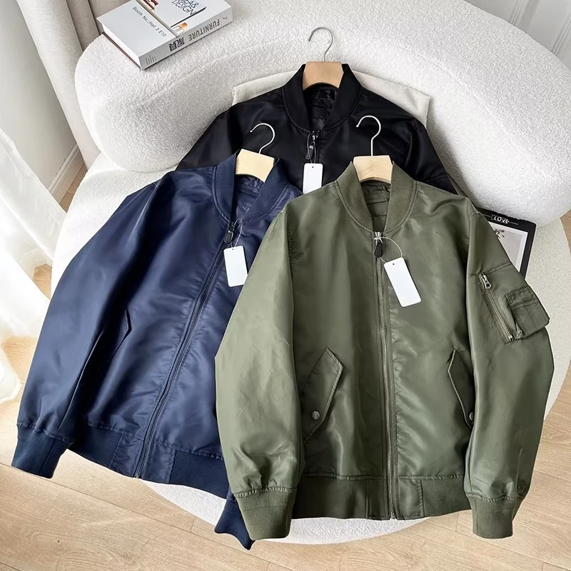 经典MA1加棉空军棒球服棉衣防水防风加棉棒球夹克外套棉服449629