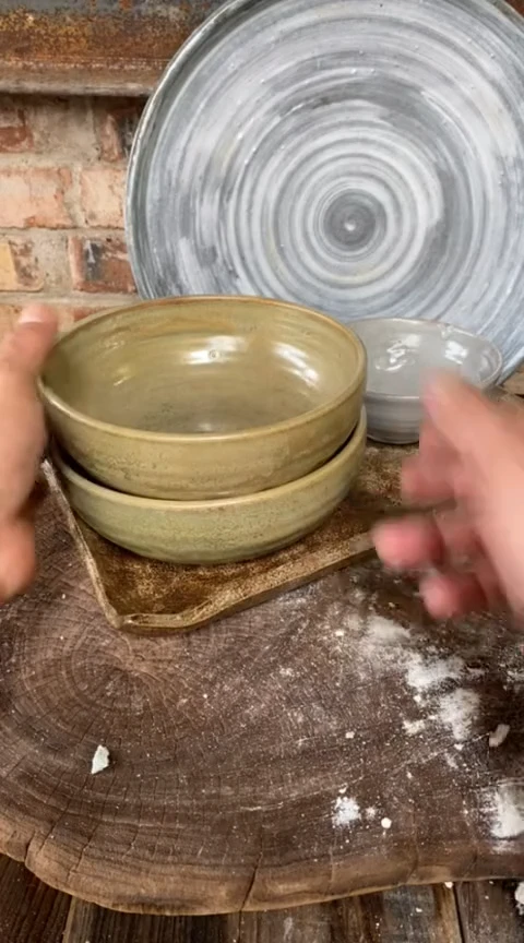 【闪购商品】碗浪鬼家釉绘柴烧系列碗