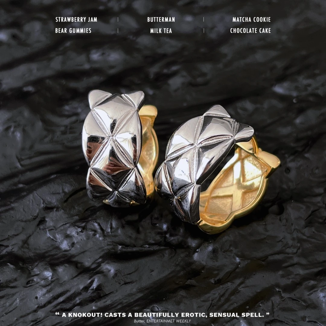 925银耳饰 E16933小香风纯银耳环女圆形简约气质轻奢百搭法式小众