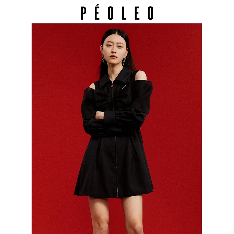 飘蕾2025春时尚气质宽松休闲连衣裙女PM8212152