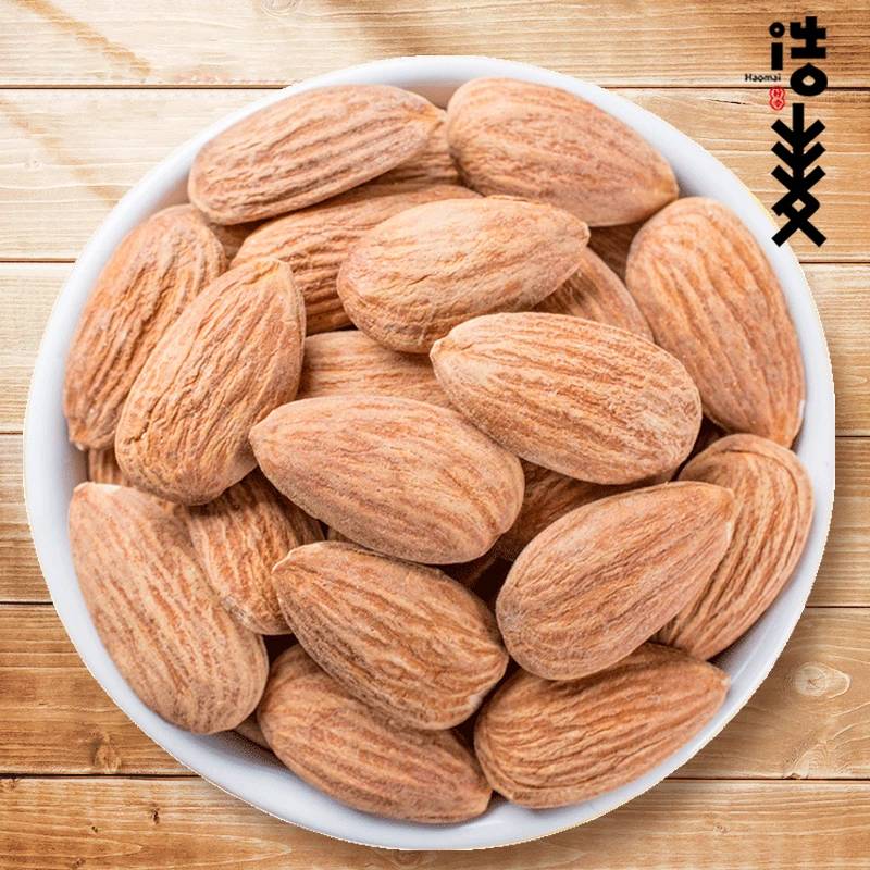 【优选】新货巴旦木仁袋装原味坚果干大颗粒无壳杏仁扁桃仁零食