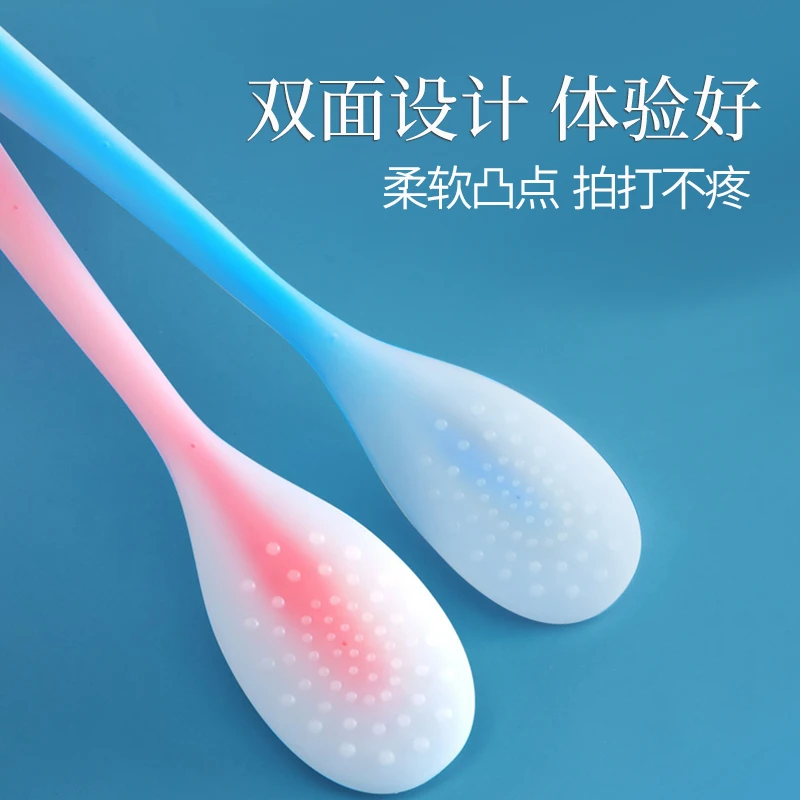 按摩拍经络拍按摩家用背部胳膊拍拍痧板压力拍拍棒舒服硅胶柔软