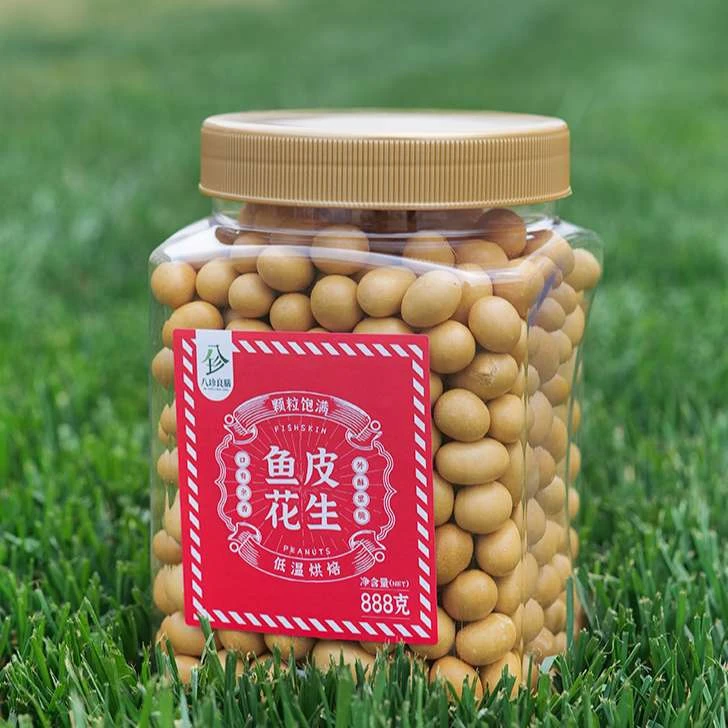 【鱼皮花生】外酥里脆 独特工艺 低温烘焙 888g/140g*1罐