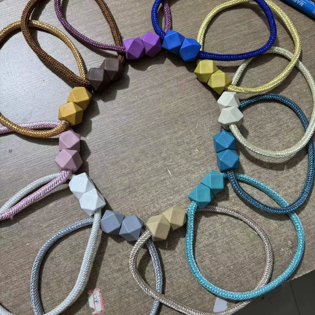 窗帘大气绑带窗帘固定窗帘捆绑带装饰魔方卡口绑绳绑窗帘高档