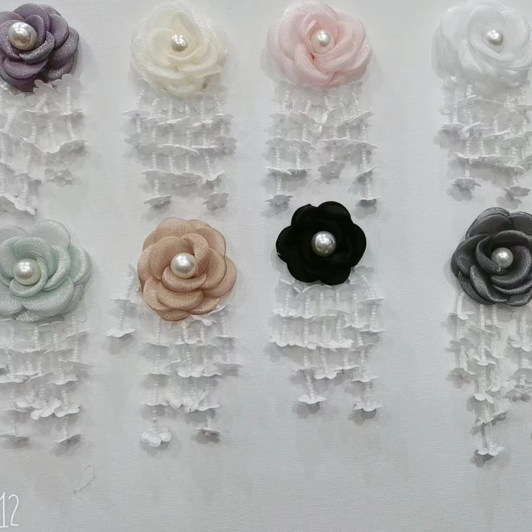 窗帘辅料装饰小花配件各种窗帘装饰花