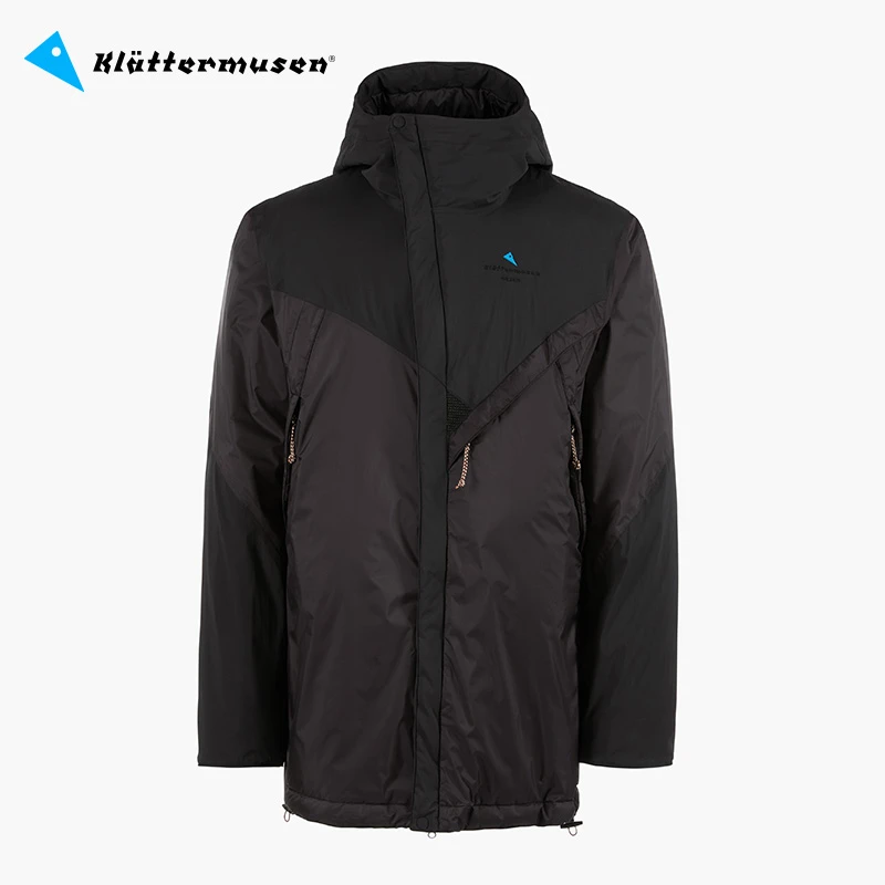 KLATTERMUSEN/攀山鼠户外防风防水保暖羽绒服中长款男欧德10291