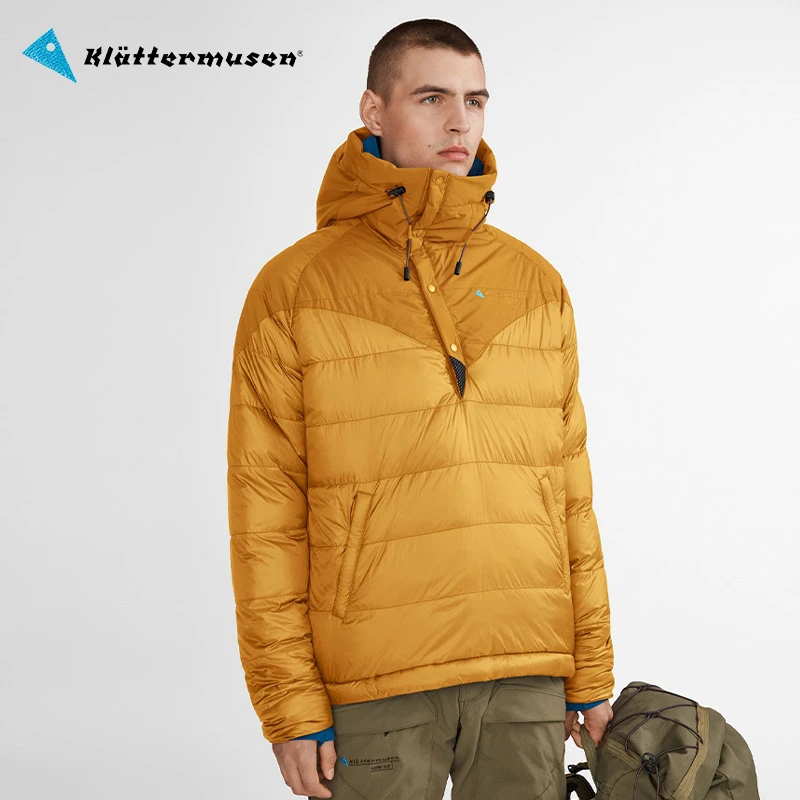 KLATTERMUSEN/攀山鼠秋冬男时尚套头羽绒服保暖服带帽洛基10644M