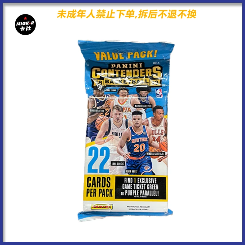 【默认代拆】18-19 帕尼尼 Contenders 肥包 球星卡