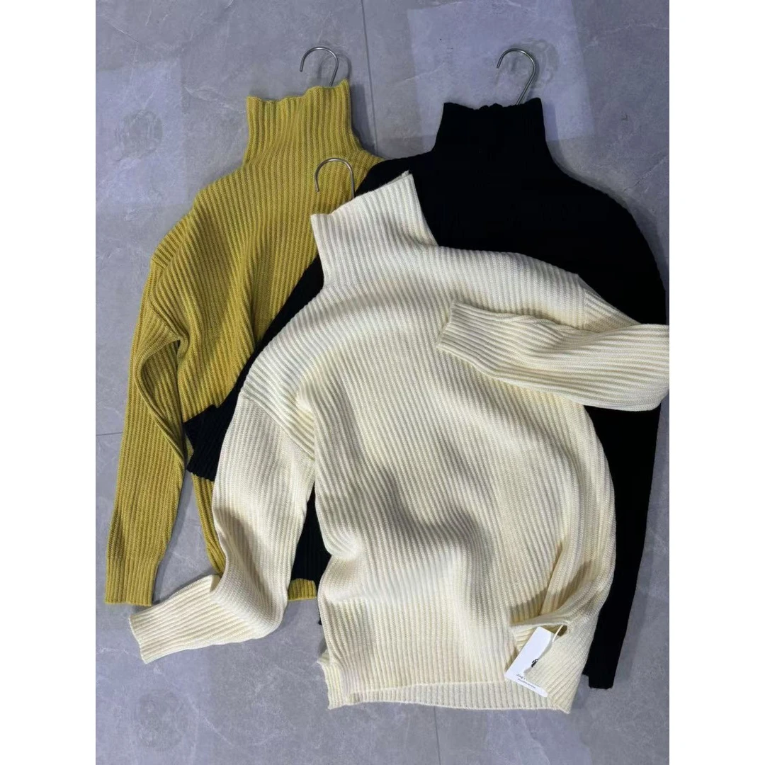 晶姐-236385欧货女装秋季简约韩版网红春秋洋气时尚百搭毛衣