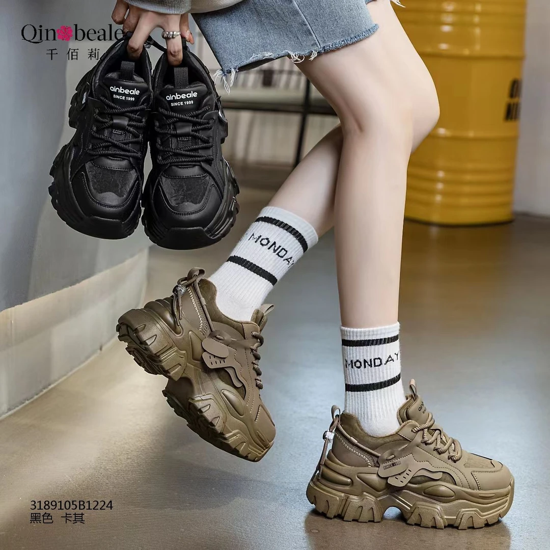 Qin&beale/千佰莉时尚运动棉鞋B1224