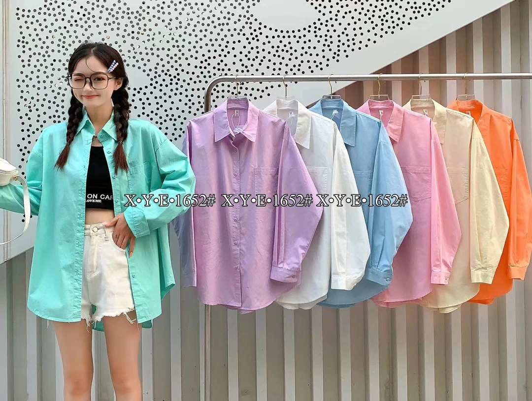 白色春秋新款甜酷宽松感小众防晒衬衣显瘦秋季法式衬衫长袖上衣