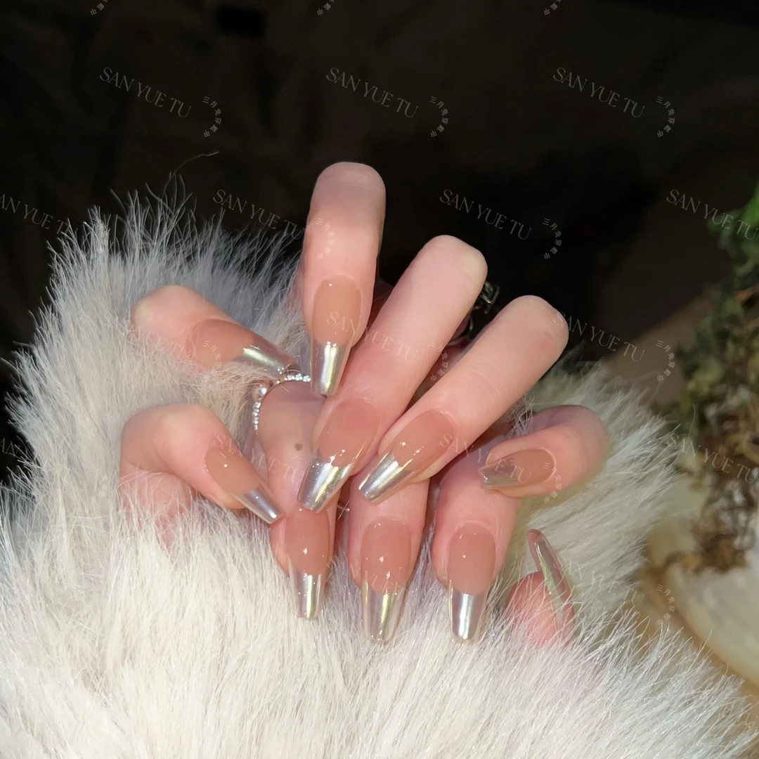 慕烟-三月兔纯手工纯欲穿戴式流行日系指尖冰透ins可穿戴穿戴甲