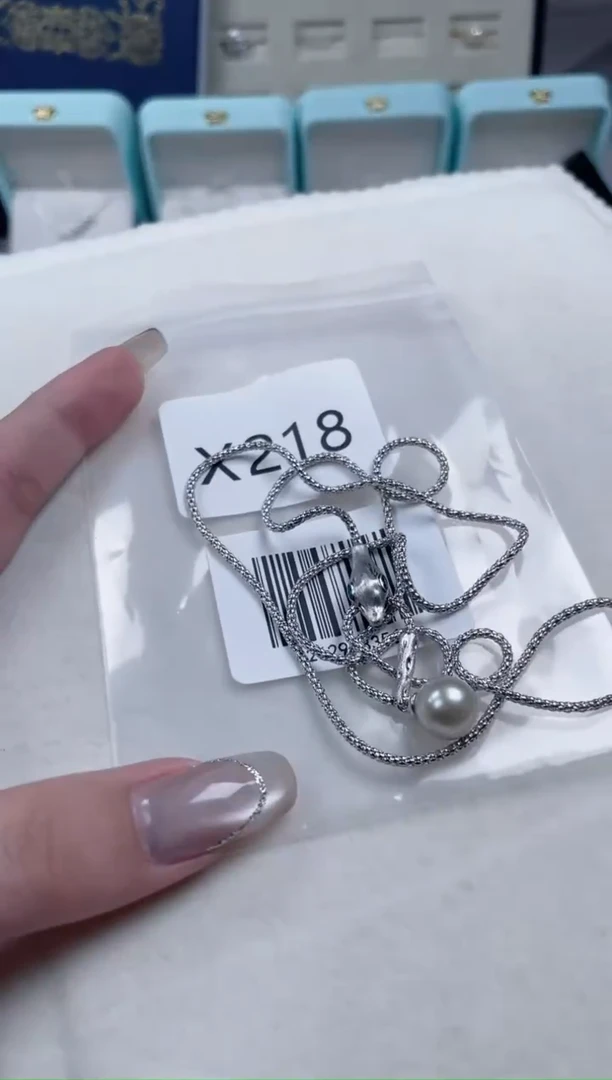 【闪购商品】海水珍珠套链银S925镶嵌X218