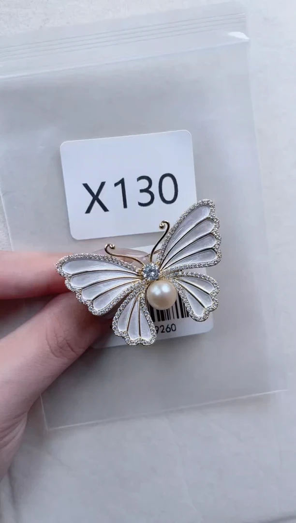 【闪购商品】海水珍珠胸针未镶嵌X130