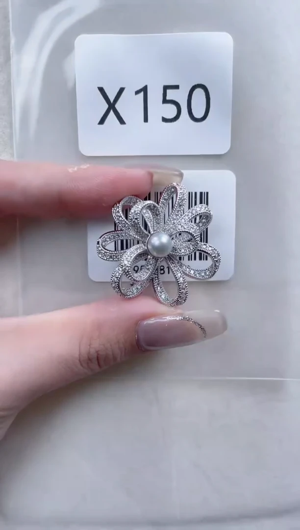 【闪购商品】海水珍珠胸针未镶嵌X150
