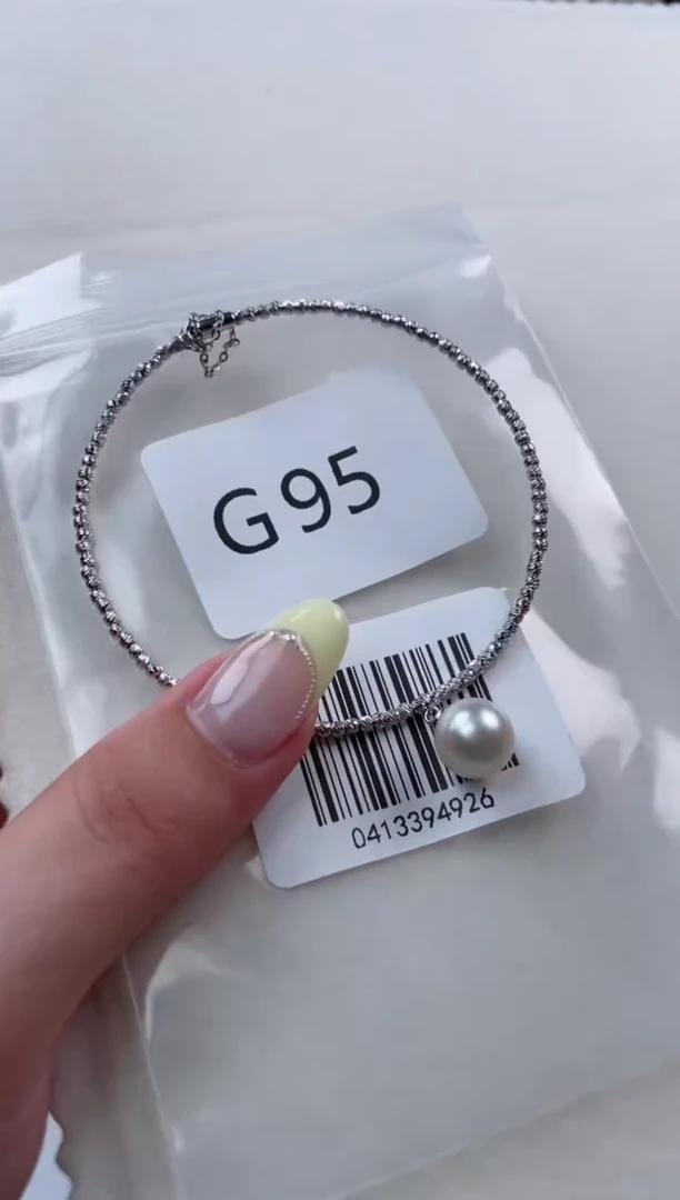 【闪购商品】海水珍珠手镯银S925镶嵌G95