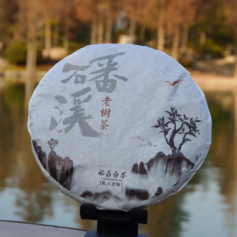 FUDING WHITE TEA/福鼎白茶2015老寿眉 350克饼茶 老白茶 白露茶